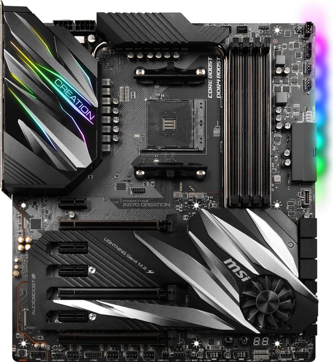 Image du produit MSI Prestige X570 Creation (AM4, AMD X570, E-ATX)