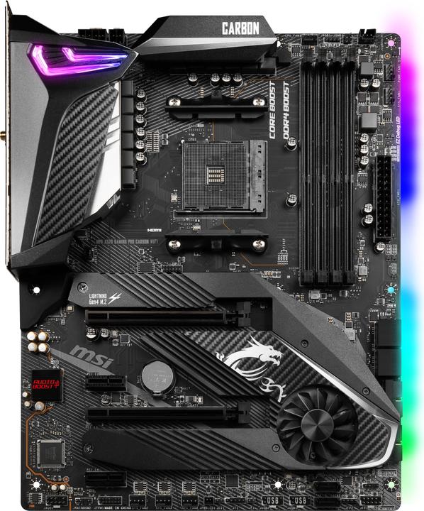 MSI MPG X570 Gaming Pro Carbon Wifi (AM4, AMD X570, ATX)