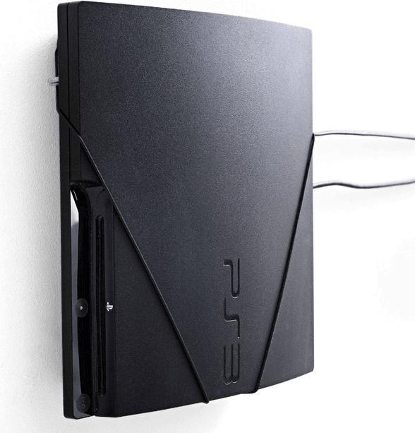 Immagine prodotto Floating Grip Supporto da parete per PS3 Slim di, Nero (PS3)