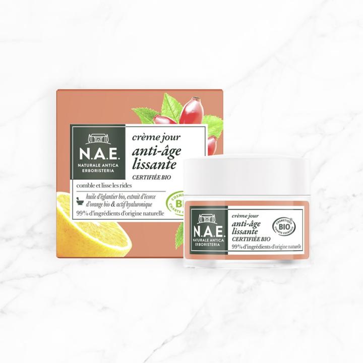 Actual product image N.A.E. Naturale Antica Erboristeria Lifting Day Cream, COSMOS Organic Certified & Vegan Formula 50 m (50 ml, Day cream)