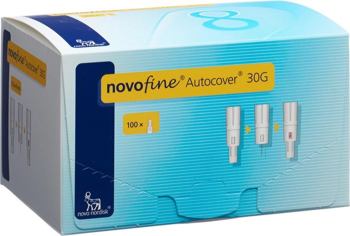 Produktbild Novofine AUTOCOVER Injektionsnadel 30G 8mm (100 Stk) (Pen Nadeln + Einmalkanülen)