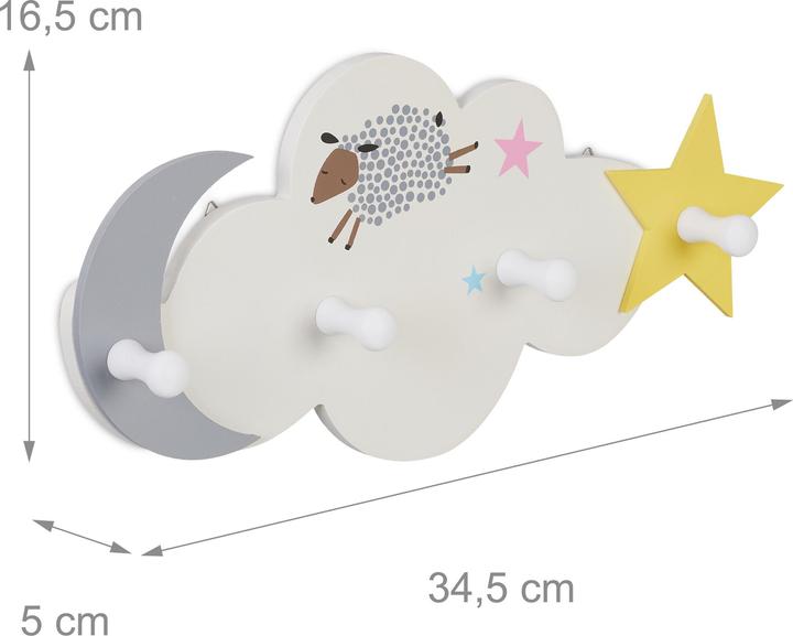 Actual product image Relaxdays Children's wardrobe