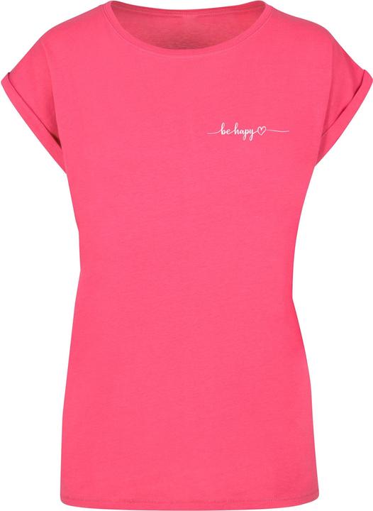 Merchcode Ladies Be Happy T-Shirt - 112587