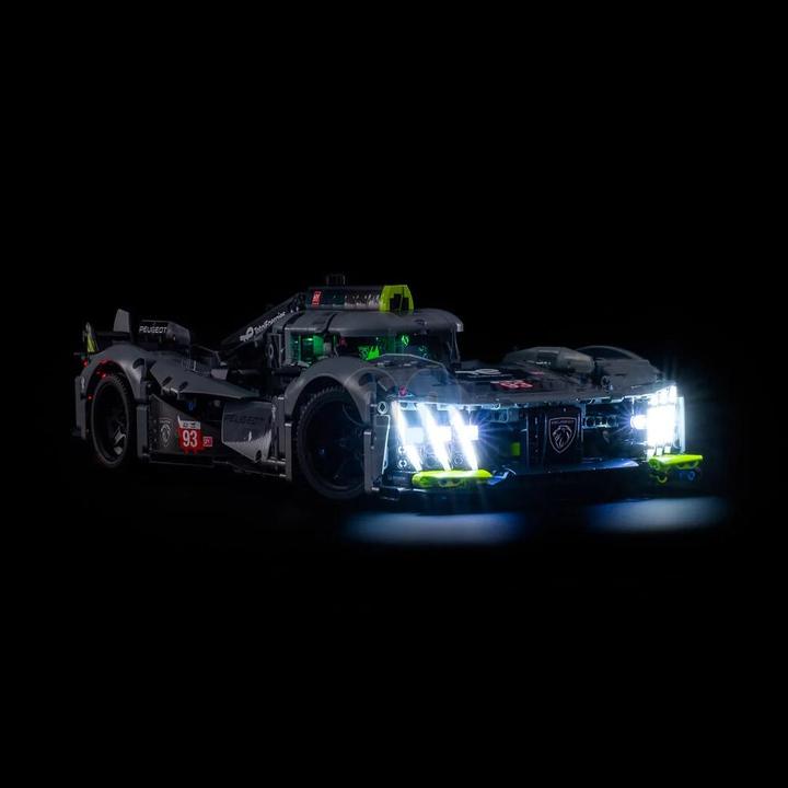 Actual product image Light my bricks LED Light Set for LEGO® 42156 PEUGEOT 9X8 24H Le Mans Hybrid Hypercar