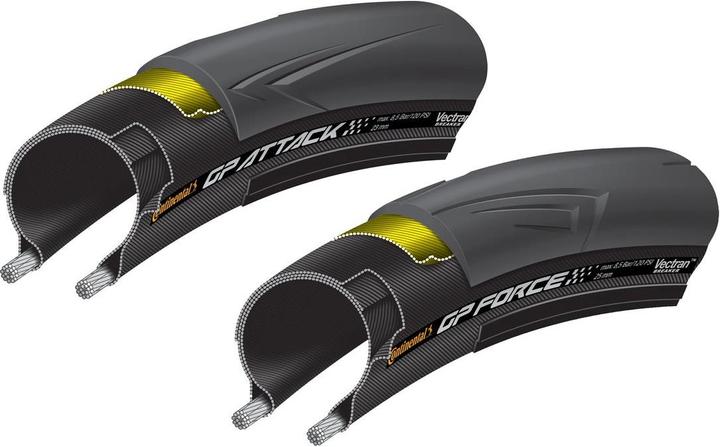 Produktbild Continental Grand Prix Attack & Force III Set (28 x 0.90, 23-622)