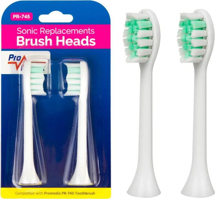 Promedix Set Ersatzbürsten für PR-740 (2 x)