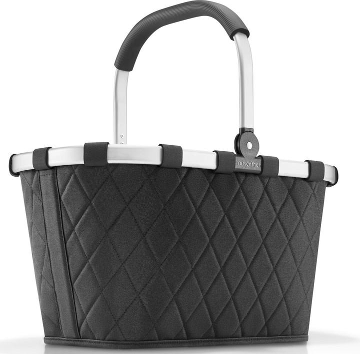 Actual product image reisenthel Shopping Basket Carrybag Rhombus Black