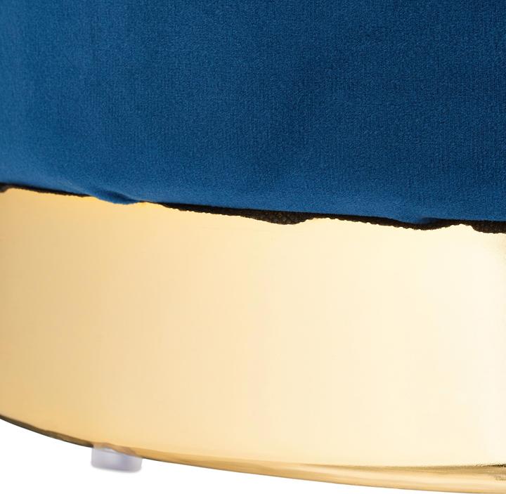 Actual product image Relaxdays Velvet Stool