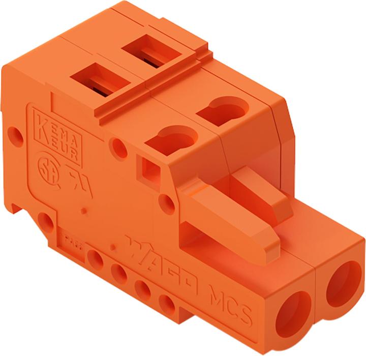 Produktbild Wago MCS-MIDI 5.08mm terminal block plug,12P