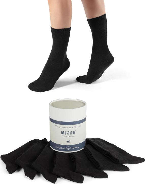 Produktbild Mustang Men Socken in Box 7p (7er Pack, 43, 46)