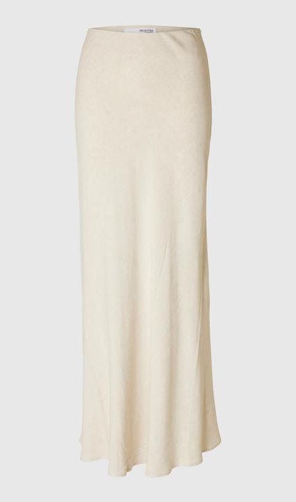 Actual product image Selected Femme Slfviva-Lena Hw Ankle Skirt Noos (38)