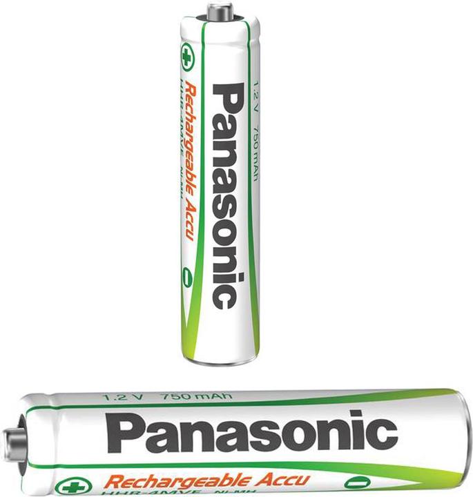 Actual product image Panasonic Rechargeable DECT (2 pcs., AAA, 750 mAh)