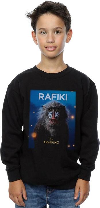 Actual product image Disney Boys The Lion King Movie Rafiki Poster Sweatshirt (116)