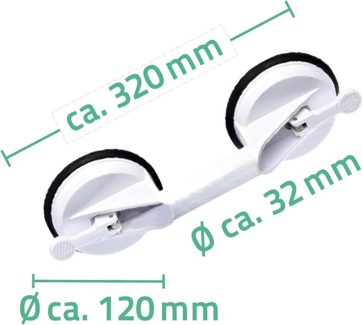 Actual product image Ridder Comfort travel suction handle
