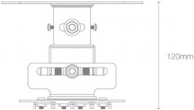 Actual product image Optoma OCM818W-RU Universal (Ceiling)
