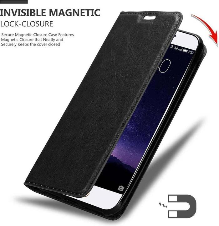 Produktbild Cadorabo Book Invisible Magnet Cover (Meizu MX6)