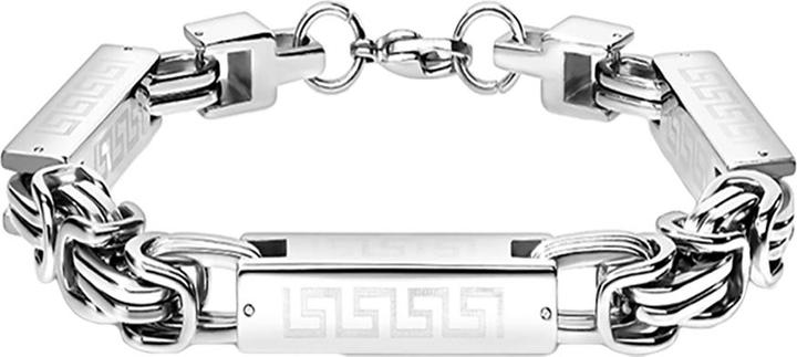 Actual product image Star Piercing Bracelet silver with labyrinth (Surgical steel 316L, without brass)
