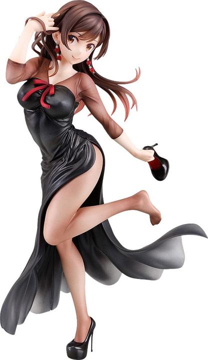 Actual product image Kadokawa Rent-A-Girlfriend statuette PVC 1/7 Chizuru Mizuhara: Party Dress Ver. 23 cm