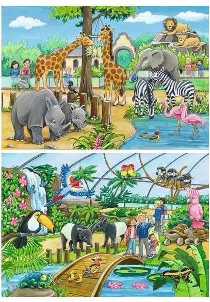 Image du produit Ravensburger Bienvenue au zoo (24 pièces)