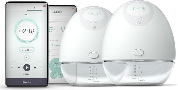 Actual product image Elvie Electric double breast pump