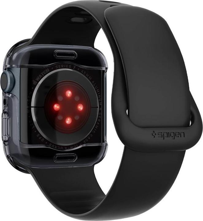 Produktbild Spigen Ultra Hybrid-Gehäuse für Apple Watch 7 / 8 / 9 (45 mm) – transparentes Grau