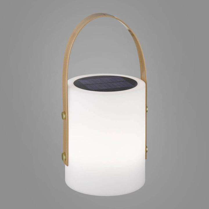 Actual product image FHL easy FHL Bari LED SOLAR outdoor table lamp, outdoor lamp with rechargeable battery 0.5W warm white RGB