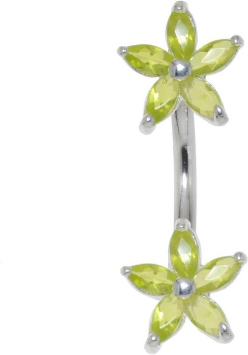 Immagine prodotto Bijouteria Piercing ventre (Acciaio inossidabile, Argento 925, Zirconia)
