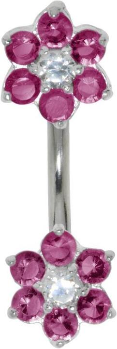 Actual product image Bijouteria Bellypiercing (Stainless steel, Silver 925, Zirconia)