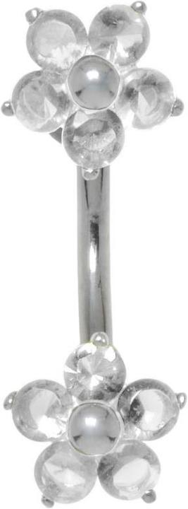 Bijouteria Bauchpiercing (Edelstahl, Silber 925, Zirkonia)