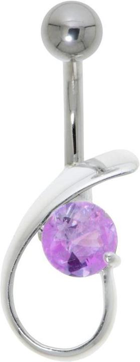 Immagine prodotto Bijouteria Piercing ventre (Acciaio inossidabile, Argento 925, Zirconia)