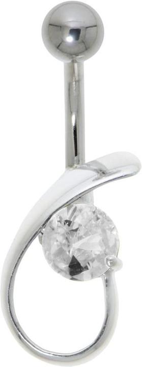 Produktbild Bijouteria Bauchpiercing (Edelstahl, Silber 925, Zirkonia)