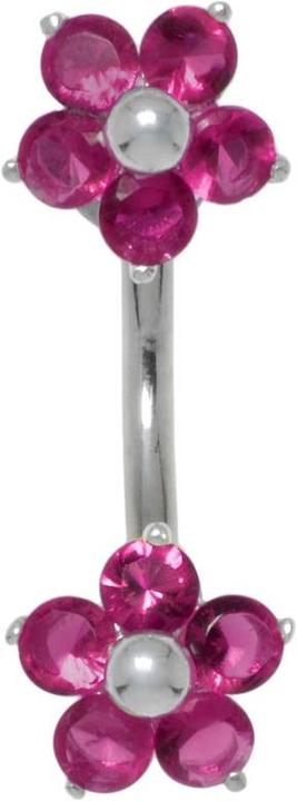 Produktbild Bijouteria Bauchpiercing (Edelstahl, Silber 925, Zirkonia)