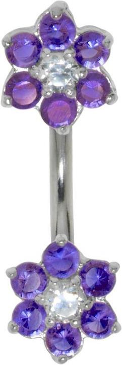 Produktbild Bijouteria Bauchpiercing (Edelstahl, Silber 925, Zirkonia)