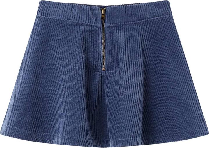 Image du produit VidaXL Jupe enfant avec poches Velours côtelé Bleu marine 92,Matière : 100 (92)