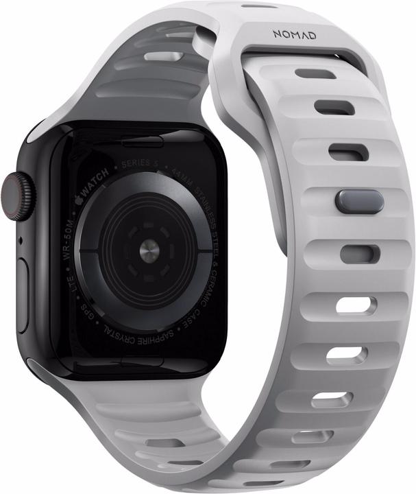 Actual product image Nomad Sport Strap V2 40mm/38mm Lunar Gray (40 mm, Plastic)