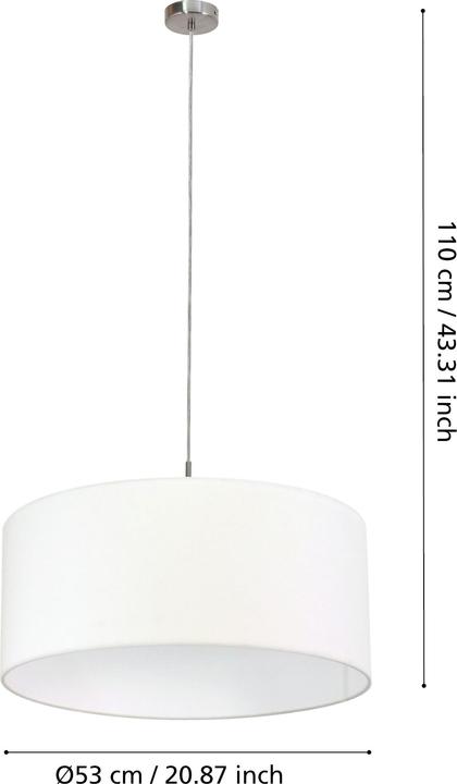 Actual product image EGLO Pasteri (E27)