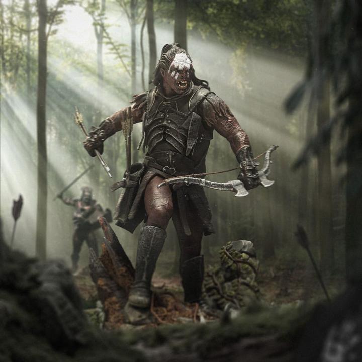 Produktbild Iron Studios Der Herr der Ringe Art Scale Statue 1/10 Lurtz, Uruk-Hai Leader 23 cm