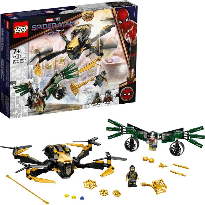 Actual product image LEGO Spider-Man's Drone Duel (76195, LEGO Marvel)