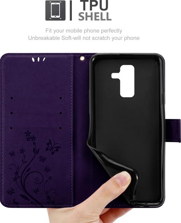 Immagine prodotto Cadorabo Copertina del libro di fiori (Samsung Galaxy A6+)