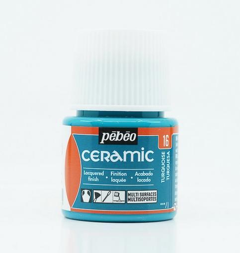Produktbild Pebeo Keramikfaben (Türkis, 45 ml)