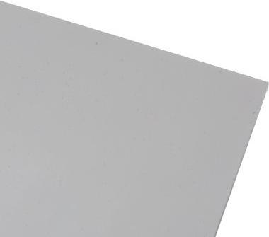 Rs Pro PVC Kunststoffplatte, Weiss, 2.5mm x 600mm x (60 cm, 60 cm)