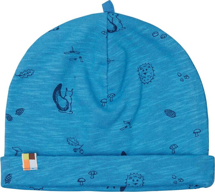 loud + proud Beanie aus Slub Jersey mit Druck