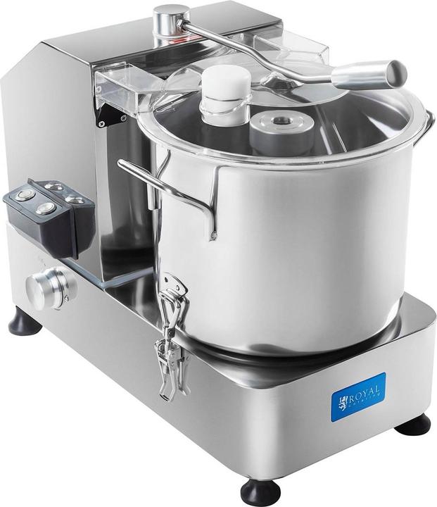 Produktbild Royal Catering Tischkutter Küchenkutter Kutter Küchenmaschine Küchencutter 6 L Edelstahl Gastro (750 W)