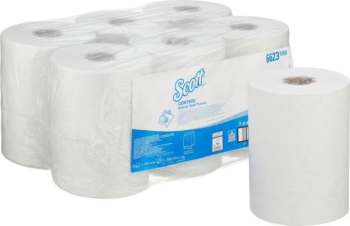 Produktbild Kimberly-Clark Papierhandtuch Weiss, 165000 x 198mm, 3960-Blatt (6 x)