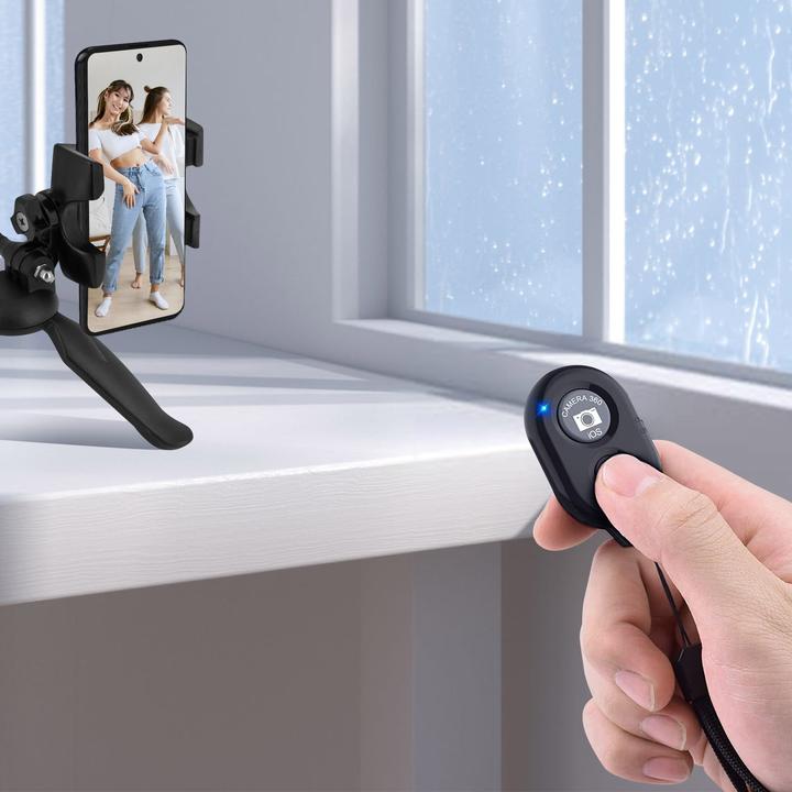 Produktbild Avizar Bluetooth-Fernbedienung für Smartphones Fernauslöser, Fotos, Selfies (Bluetooth)