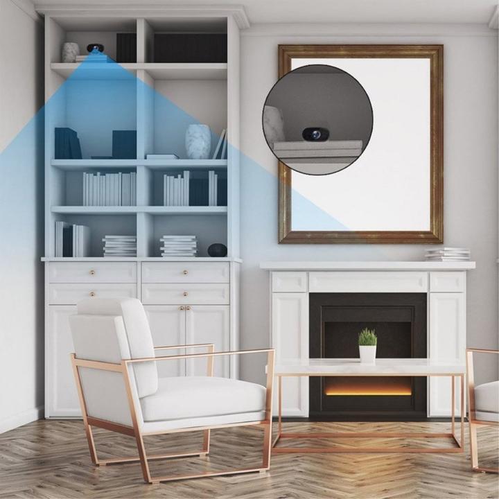Produktbild Werkstein Mini WiFi IP Kamera FullHD 1080p, Nachtsicht, Micro SD, iOS/Android (1920 x 1080 Pixels)