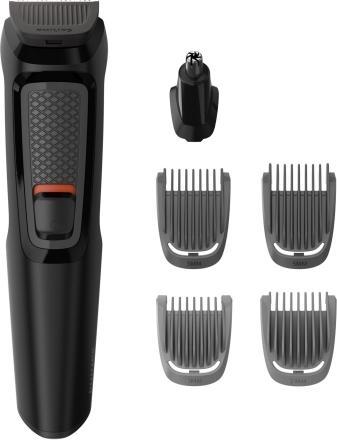 Productafbeelding Philips MULTIGROOM Series 3000 MG3711/15 sk??g- og h??rtrimmer Sort Nikkel-Metalhydrid (NiMH)
