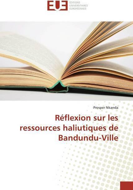 Produktbild Réflexion sur les ressources haliutiques de Bandundu-Ville (Prosper Nkanda, 2018)