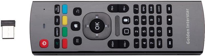 Actual product image Golden Interstar Airmouse with keyboard (Device-specific remote control, Radio Frequency (RF), Infrared)