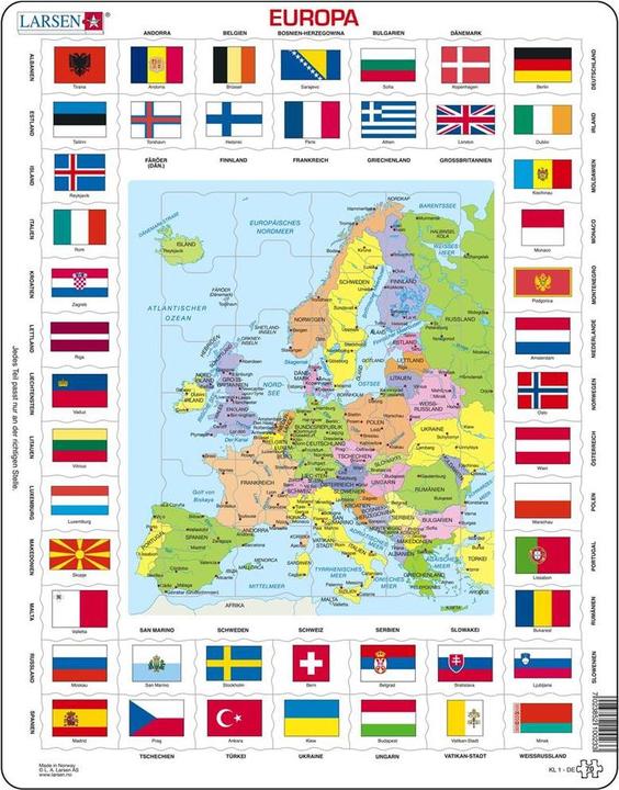 Actual product image Larsen Europe (70 pieces)